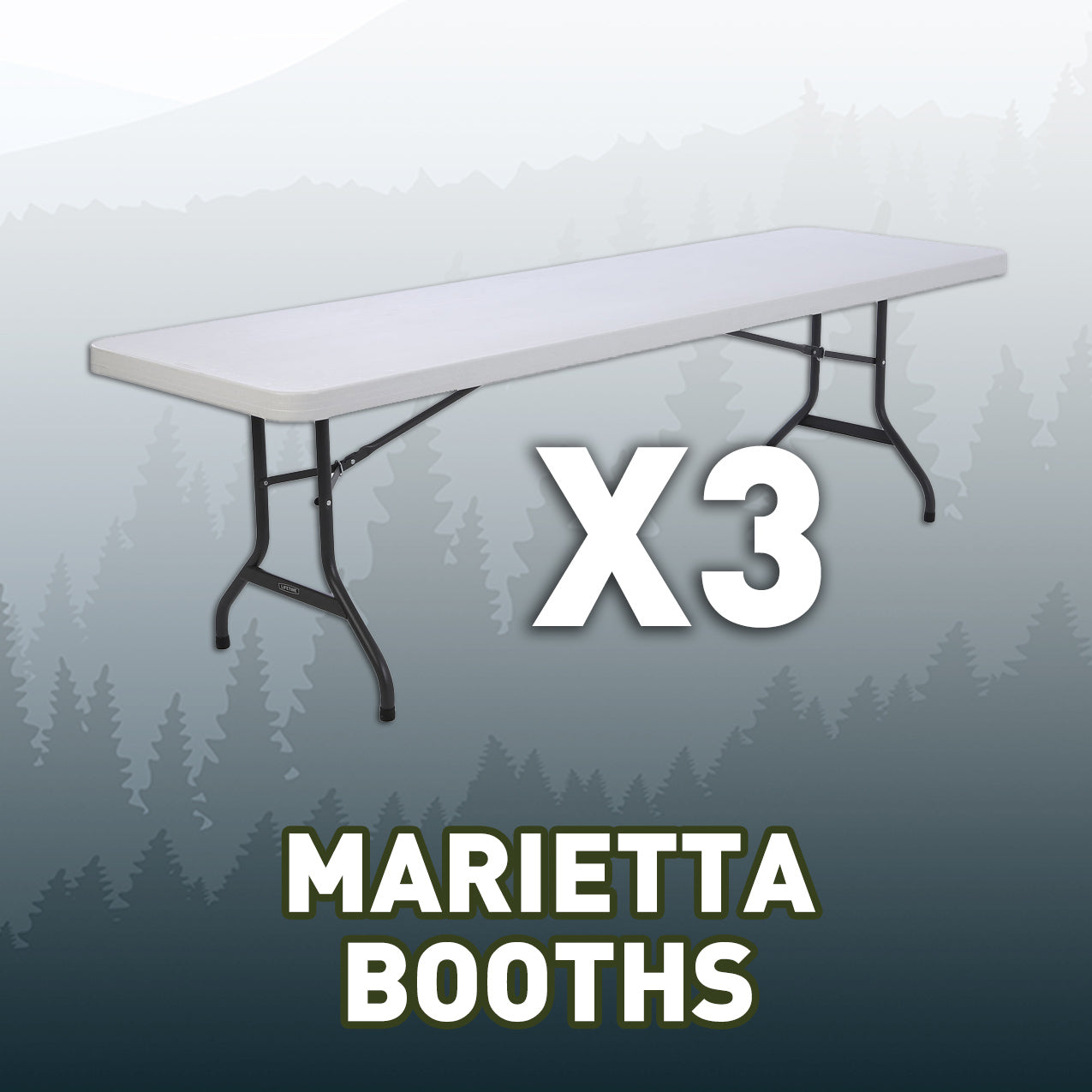 Marietta Vendor Booth - May 16, 2025
